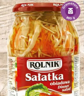 Sałatka obiadowa Rolnik