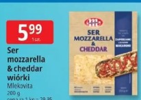 Ser mozzarella & cheddar wiórki Mlekovita