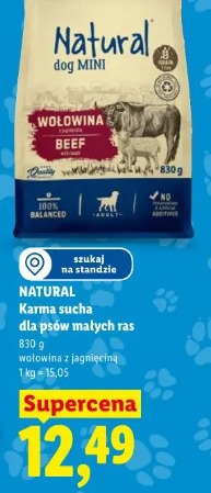 Natural Karma sucha dla psów małych ras