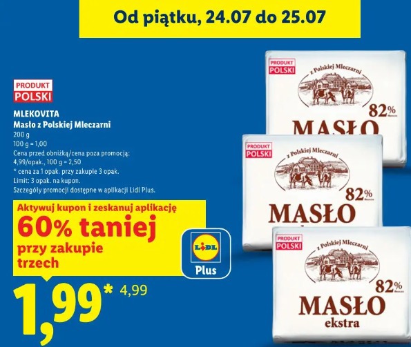 Mlekovita Masło z Polskiej Mleczarni