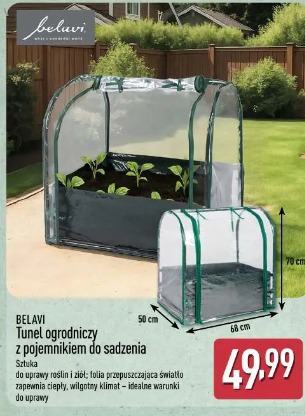 BELAVI Tunel ogrodniczy z pojemnikiem do sadzenia