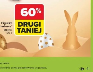 Figurka czekoladowa Merci