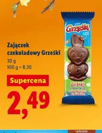 Zajączek czekoladowy Grześki