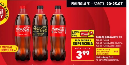 Napój gazowany Coca-Cola, Coca-Cola Zero Cukru, Coca-Cola Zero-Zero