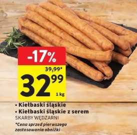 Kiełbaski śląskie Skarby Wędzarni