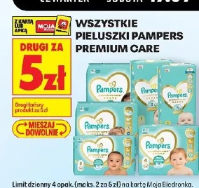Wszystkie pieluszki Pampers Premium Care