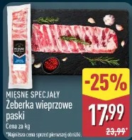 Mięsne Specjały Żeberka wieprzowe paski