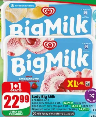 Lody Big Milk