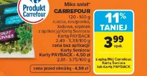 Miks sałat CARREFOUR