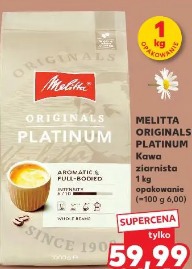 Melitta Originals Platinum kawa ziarnista