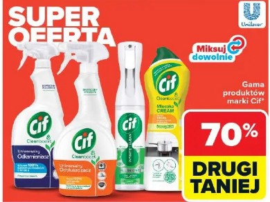 Gama produktów marki Cif