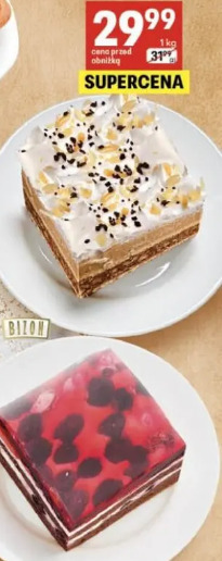 Ciasto: karmelotka, magiczne z owocami, tofinka, letnie z owocami, śmietanowiec, czarny las, chałwowe