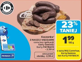 Kaszanka z naszej wędzarni