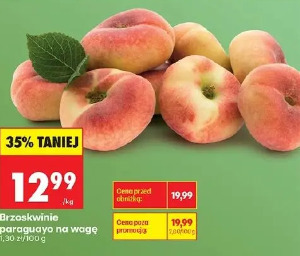Brzoskwinie paraguayo na wagę
