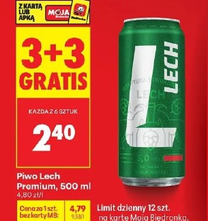 Piwo Lech Premium