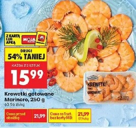 Krewetki gotowane Marinero