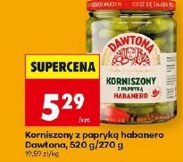 Korniszony z papryką habanero Dawtona