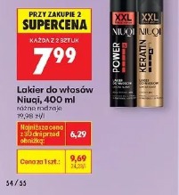 Lakier do włosów Niqiu