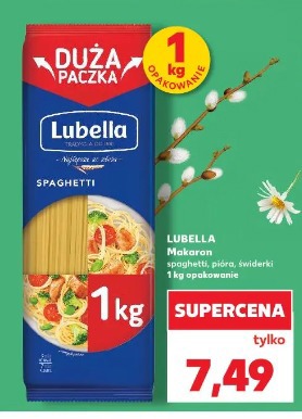 Lubella makaron spaghetti, pióra, świderki