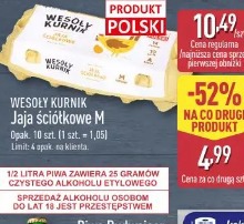 Wesoły Kurnik Jaja ściółkowe M