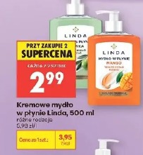 Kremowe mydło w płynie Linda