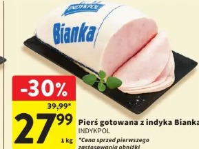Pierś gotowana z indyka Bianka Indykpol