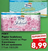Foxy Papier toaletowy Camilla, Jedwab lub Mega 3-warstwowy