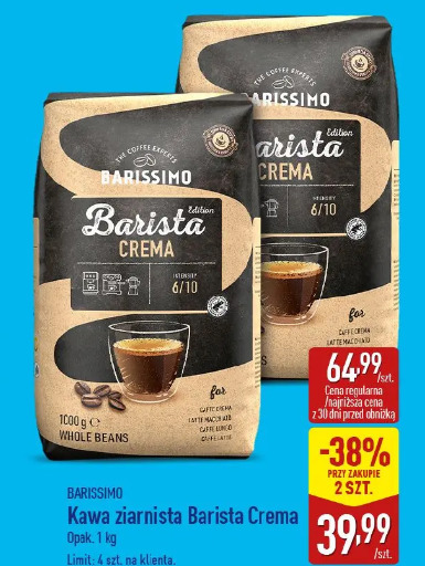 Barissimo Kawa ziarnista Barista Crema