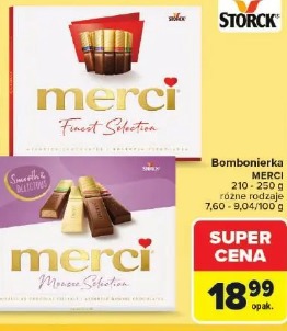 Bombonierka MERCI