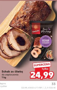 Schab ze śliwką do zapieczenia