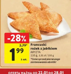 Francuski rożek z jabłkiem ARYZTA