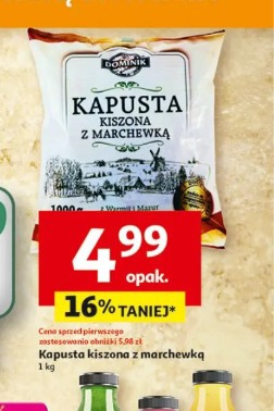 Kapusta kiszona z marchewką Dominik