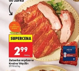 Żeberka wędzone Kraina Wędlin