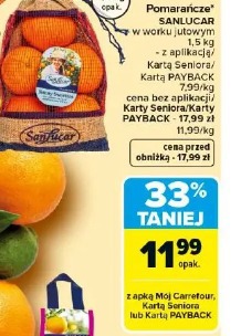 Pomarańcze SANLUCAR