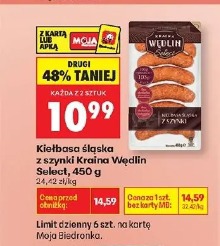 Kiełbasa śląska z szynki Kraina Wędlin Select