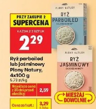 Ryż parboiled lub jaśminowy Plony Natury