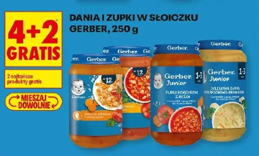 Dania i zupki w słoiczku Gerber