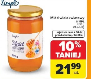Miód wielokwiatowy SIMPL