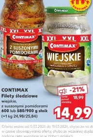 Contimax Filety śledziowe wiejskie, z suszonymi pomidorami