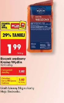 Boczek wędzony Kraina Wędlin