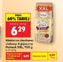 Makaron nierówny siekany 4-jajeczny Polmak XXL