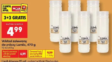 Lumia wkład zalewany do zniczy, 470 g