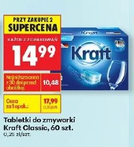 Tabletki do zmywarki Kraft Classic