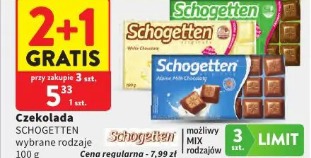 Czekolada Schogetten