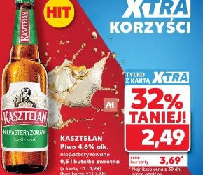 Kasztelan Piwo niepasteryzowane