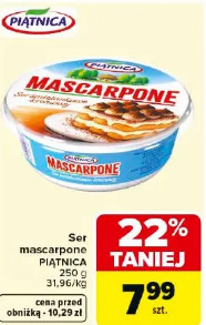 Ser mascarpone PIĄTNICA