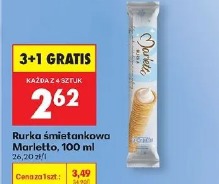 Rurka śmietankowa Marletto