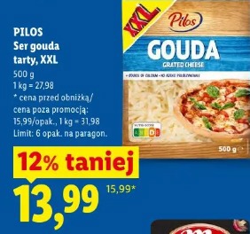 Pilos Ser gouda tarty, XXL