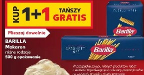 Barilla Makaron różne rodzaje