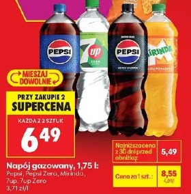 Pepsi, Pepsi Zero, Mirinda, 7up, 7up Zero